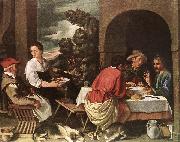 ORRENTE, Pedro, The Supper at Emmaus ag